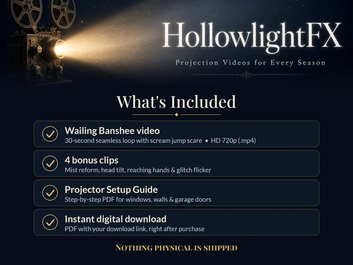 Wailing Banshee Projection listing image 1