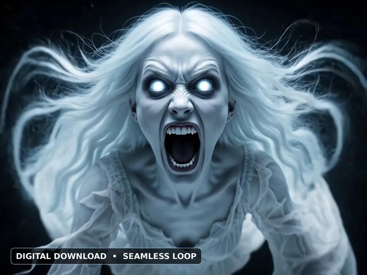 Wailing Banshee Projection window projection preview
