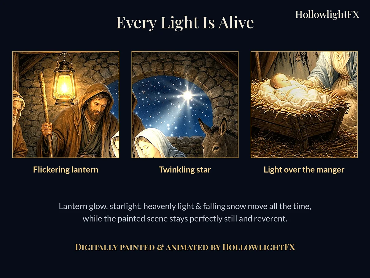 He Is Born: Nativity Projection listing image 2
